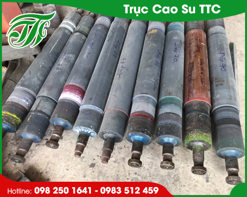 Trục cao su ngành bao bì nhựa